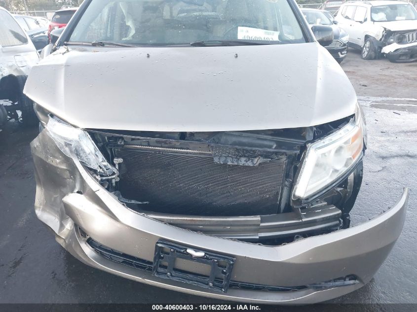 2012 Honda Odyssey Ex-L VIN: 5FNRL5H61CB094383 Lot: 40600403