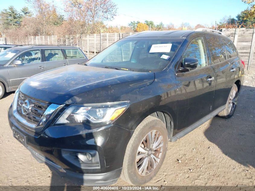 2018 Nissan Pathfinder Sv VIN: 5N1DR2MMXJC630619 Lot: 40600405