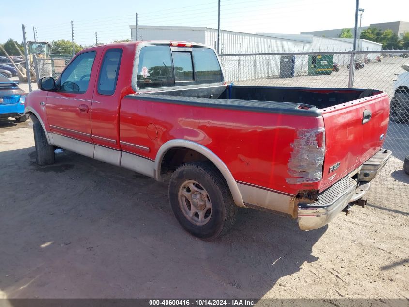 1997 Ford F-150 Lariat/Xl/Xlt VIN: 1FTEX18L8VKC72216 Lot: 40600416