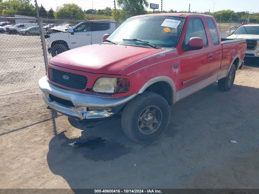 1997 Ford F-150 Lariat/Xl/Xlt VIN: 1FTEX18L8VKC72216 Lot: 40600416