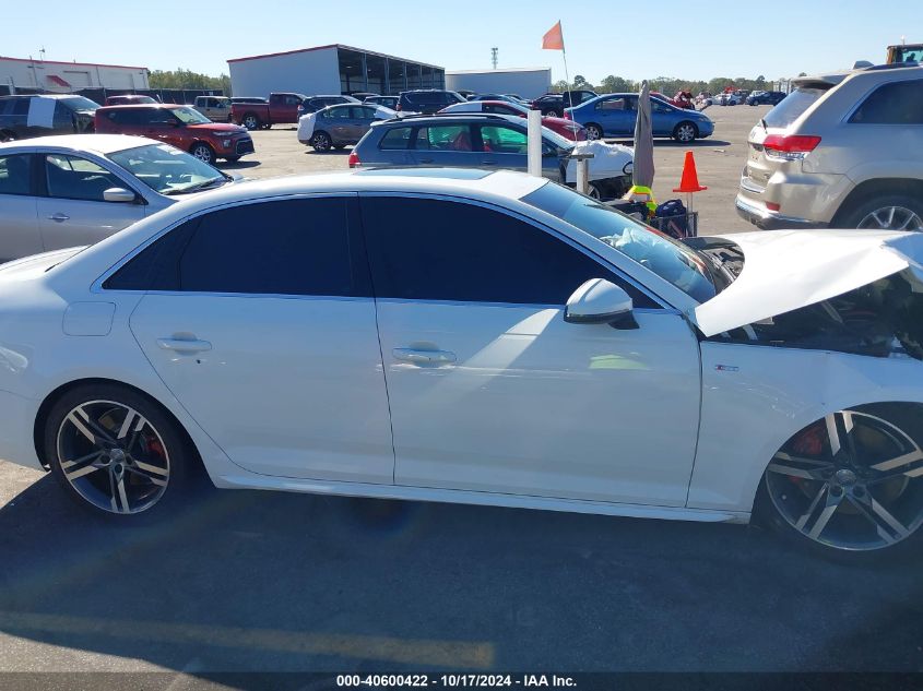 2017 Audi A4 2.0T Premium VIN: WAULNAF48HN021625 Lot: 40600422