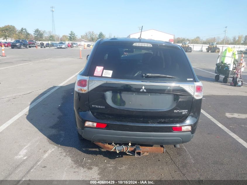 2014 Mitsubishi Outlander Gt VIN: JA4JZ4AX6EZ003060 Lot: 40600429