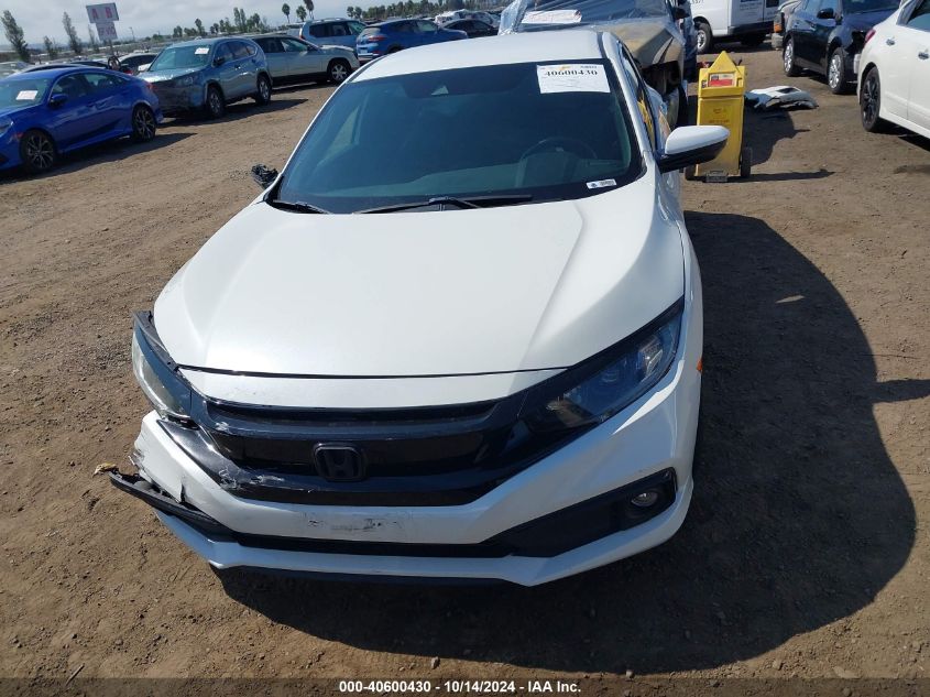 2019 Honda Civic Sport VIN: 2HGFC2F82KH523398 Lot: 40600430