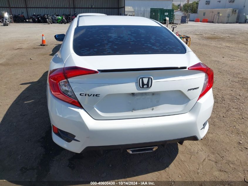 2019 Honda Civic Sport VIN: 2HGFC2F82KH523398 Lot: 40600430