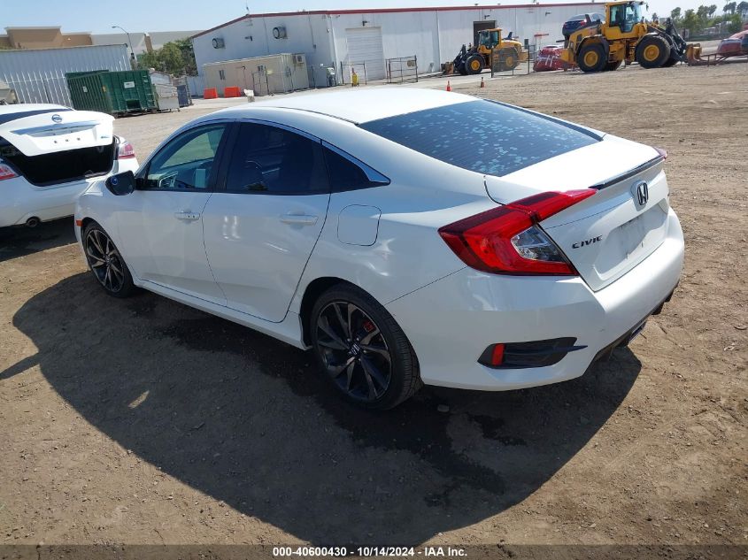 2019 Honda Civic Sport VIN: 2HGFC2F82KH523398 Lot: 40600430