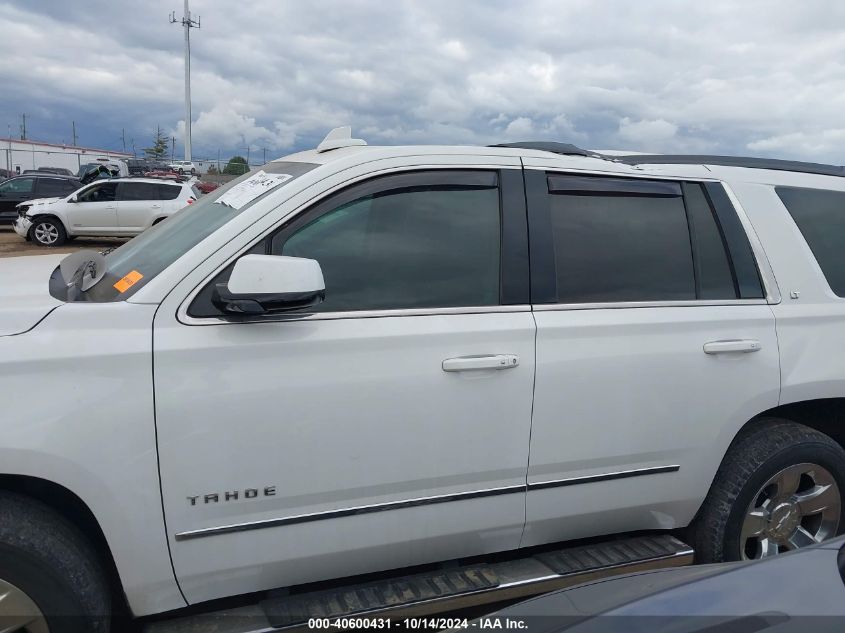 2017 Chevrolet Tahoe Lt VIN: 1GNSKBKC2HR146310 Lot: 40600431