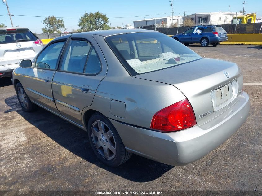 2005 Nissan Sentra 1.8S VIN: 3N1CB51D55L516874 Lot: 40600438