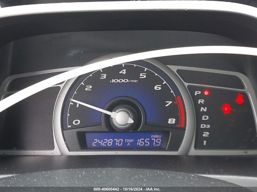 2010 Honda Civic Lx VIN: 2HGFG1B6XAH528902 Lot: 40600442