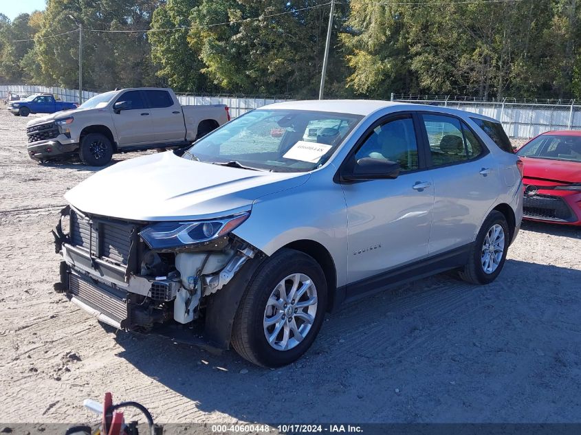 2021 Chevrolet Equinox Ls VIN: 3GNAXHEV2MS147249 Lot: 40600448