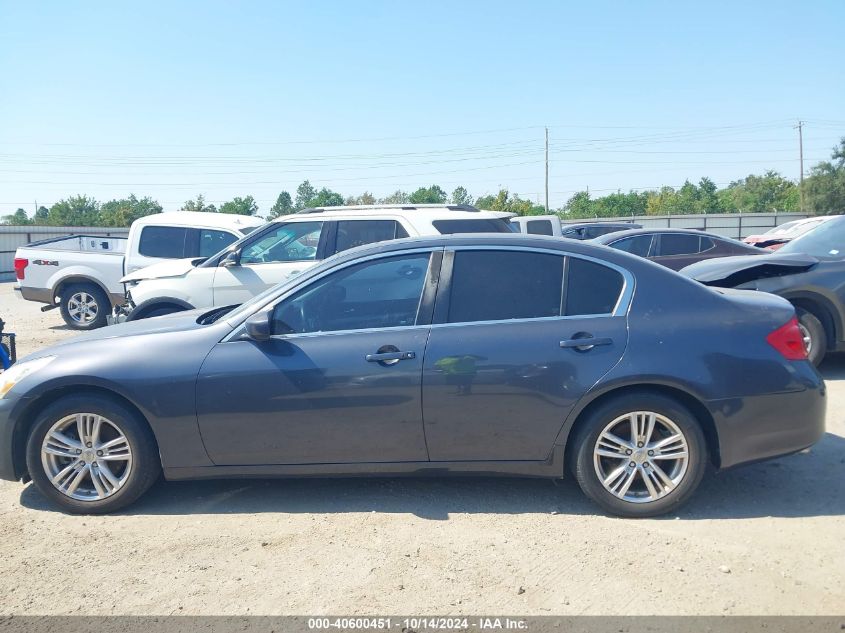 2012 Infiniti G37 Journey VIN: JN1CV6AP1CM933953 Lot: 40600451