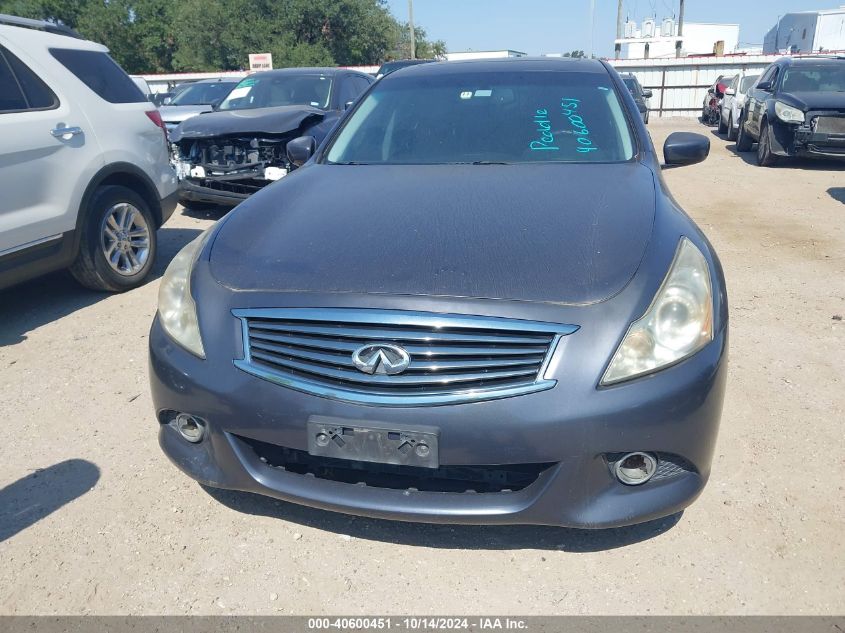 2012 Infiniti G37 Journey VIN: JN1CV6AP1CM933953 Lot: 40600451