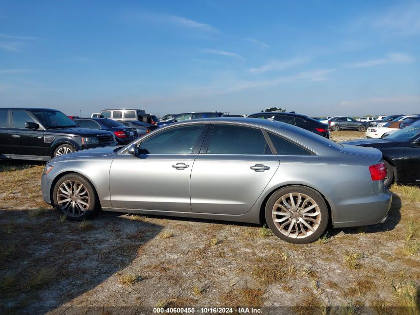 2012 Audi A6 2.0T Premium VIN: WAUDFAFC1CN085832 Lot: 40600455