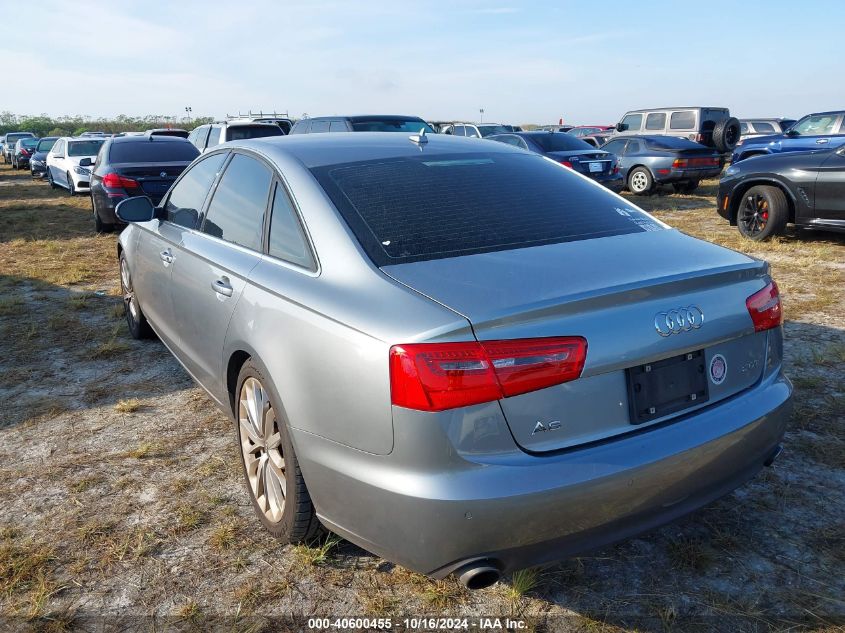 2012 Audi A6 2.0T Premium VIN: WAUDFAFC1CN085832 Lot: 40600455