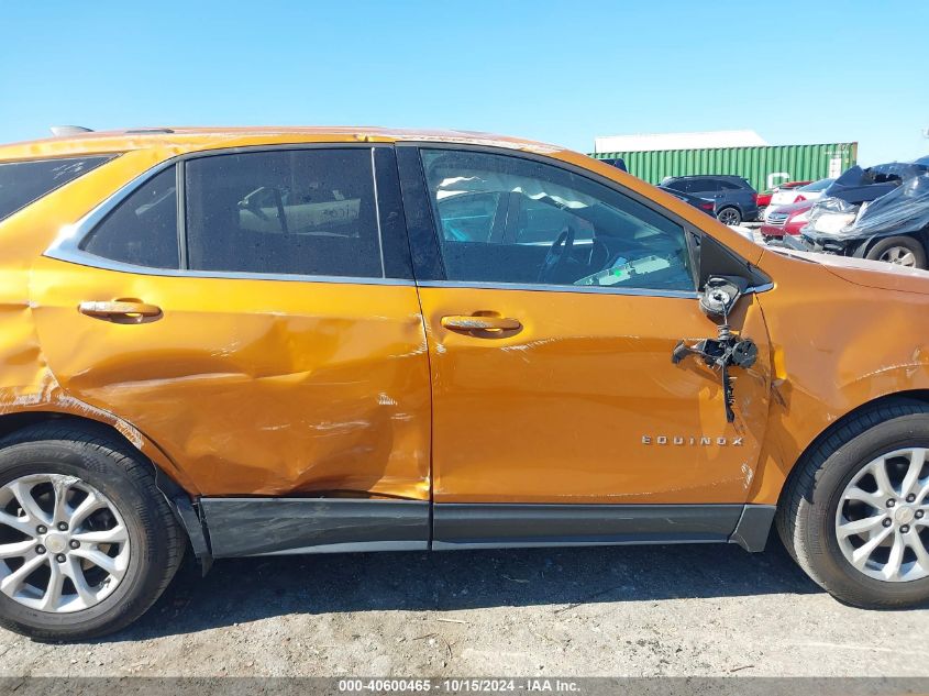 2018 Chevrolet Equinox Lt VIN: 2GNAXJEV8J6341933 Lot: 40600465