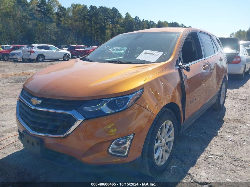 2018 Chevrolet Equinox Lt VIN: 2GNAXJEV8J6341933 Lot: 40600465