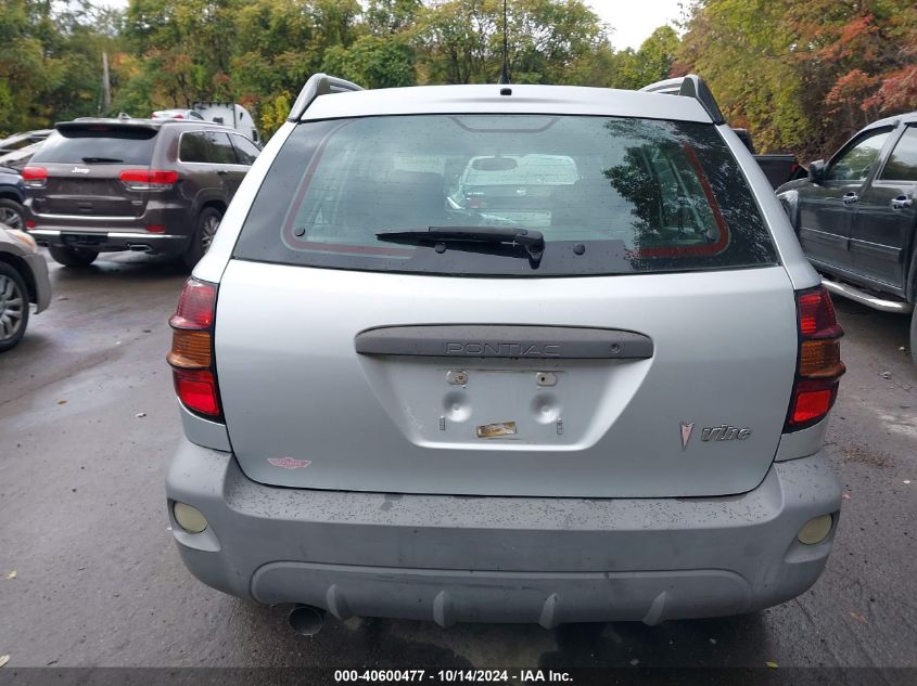 2005 Pontiac Vibe VIN: 5Y2SL63885Z443116 Lot: 40600477