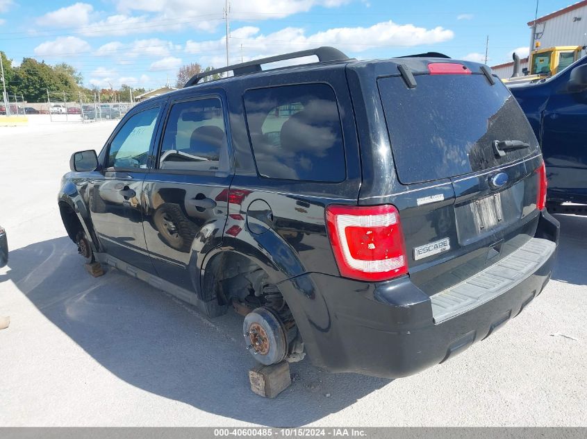 2010 Ford Escape Xlt VIN: 1FMCU9D74AKC23611 Lot: 40600485