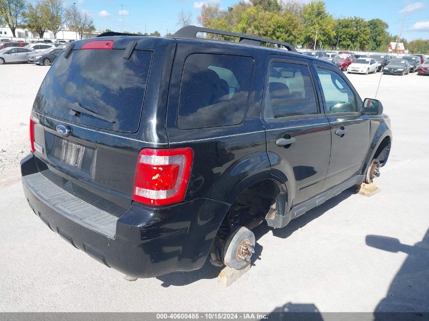 2010 Ford Escape Xlt VIN: 1FMCU9D74AKC23611 Lot: 40600485