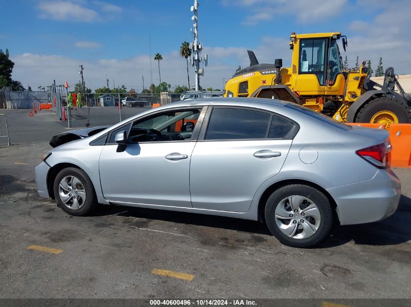 2013 Honda Civic Lx VIN: 19XFB2F56DE270088 Lot: 40600496