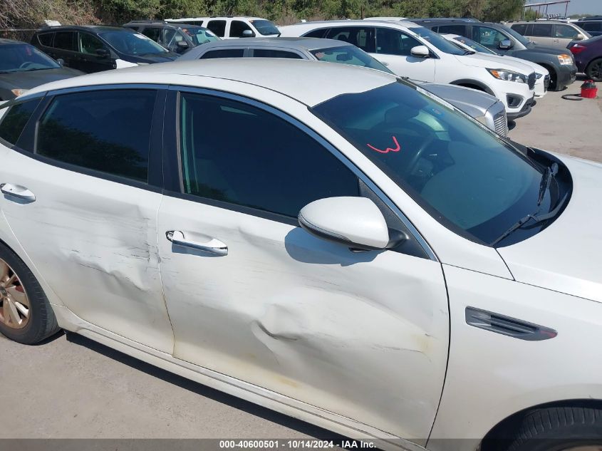 2016 Kia Optima Lx VIN: 5XXGT4L37GG038532 Lot: 40600501
