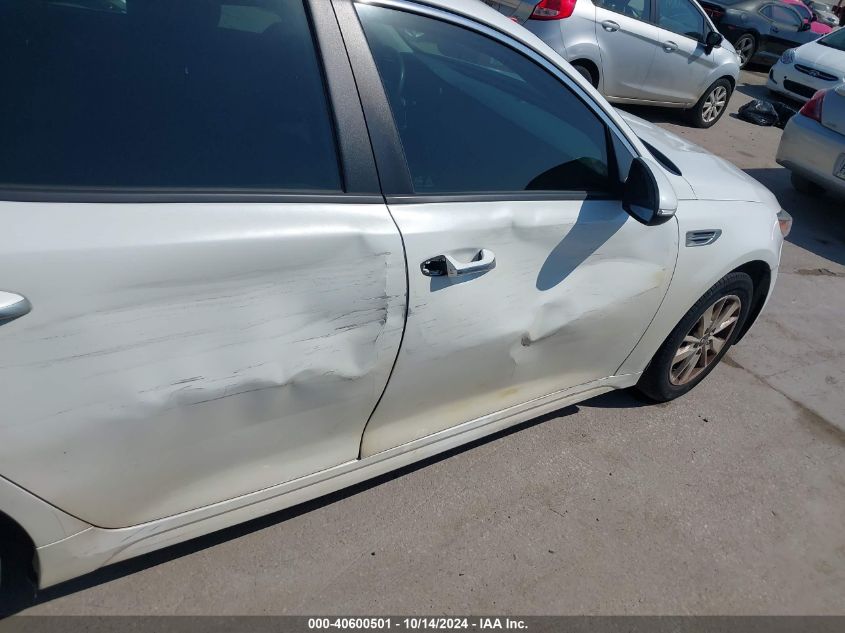 2016 Kia Optima Lx VIN: 5XXGT4L37GG038532 Lot: 40600501