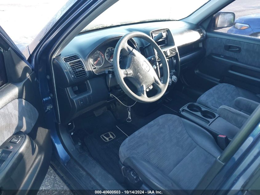 2002 Honda Cr-V Lx VIN: JHLRD68452C011408 Lot: 40600503