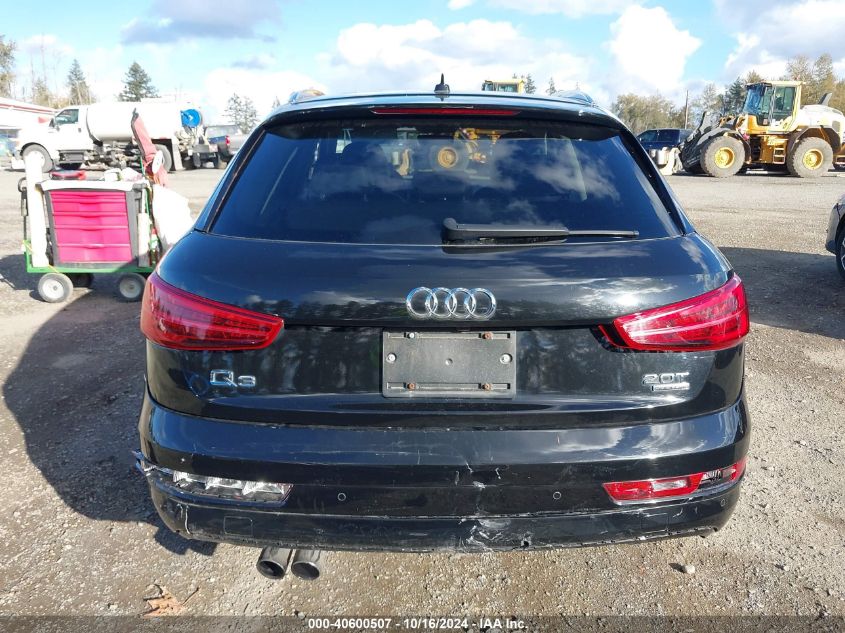 2016 Audi Q3 2.0T Premium Plus VIN: WA1EFCFS7GR016940 Lot: 40600507