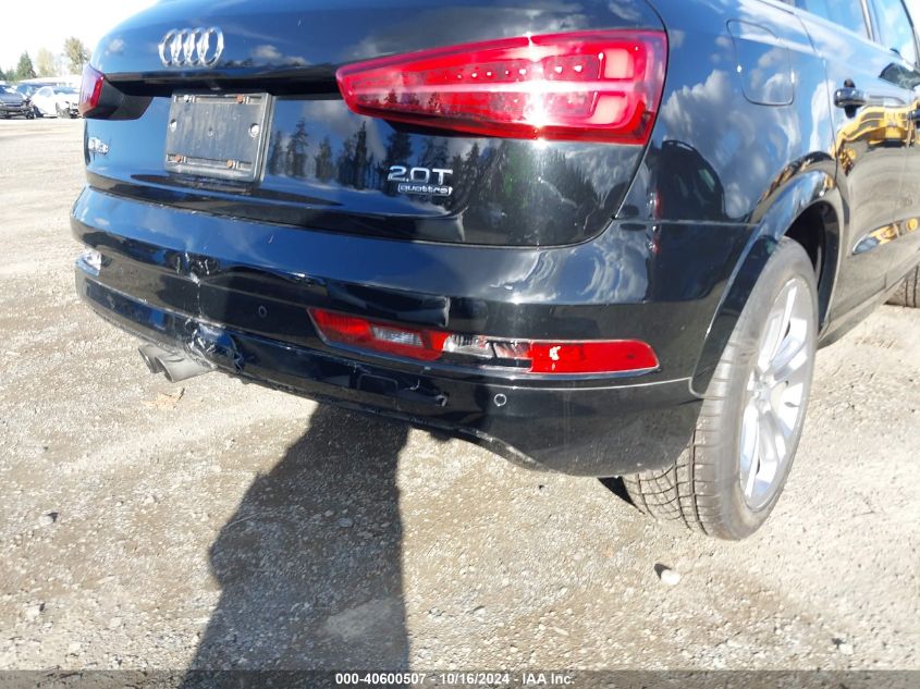 2016 Audi Q3 2.0T Premium Plus VIN: WA1EFCFS7GR016940 Lot: 40600507