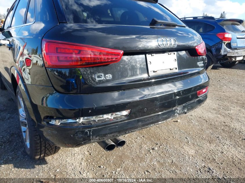 2016 Audi Q3 2.0T Premium Plus VIN: WA1EFCFS7GR016940 Lot: 40600507