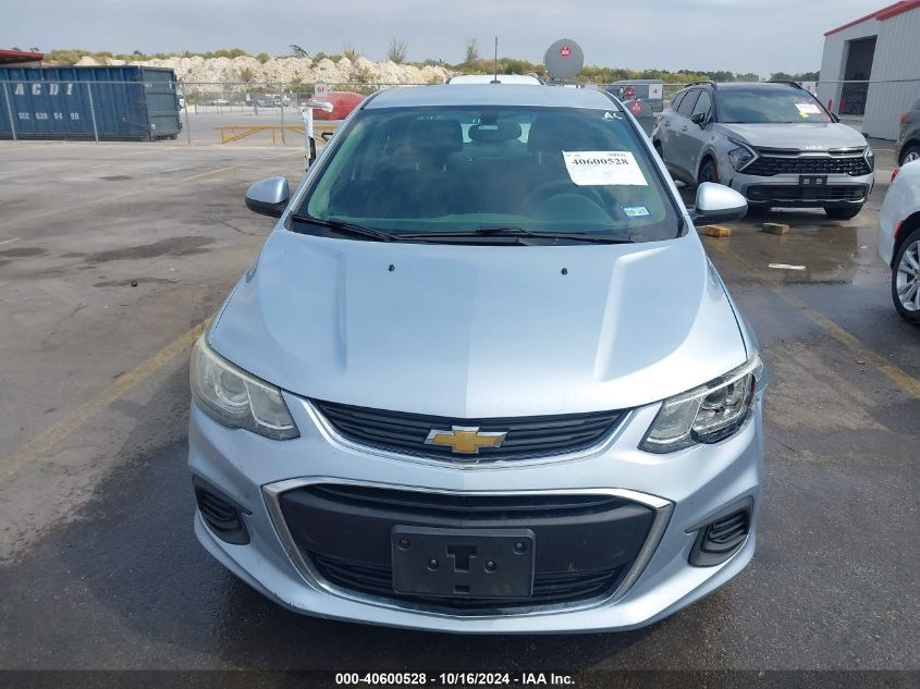 2017 Chevrolet Sonic Lt Auto VIN: 1G1JD5SH7H4101610 Lot: 40600528