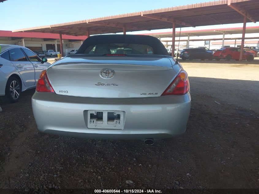 2005 Toyota Camry Solara Sle VIN: 4T1FA38PX5U052886 Lot: 40600544