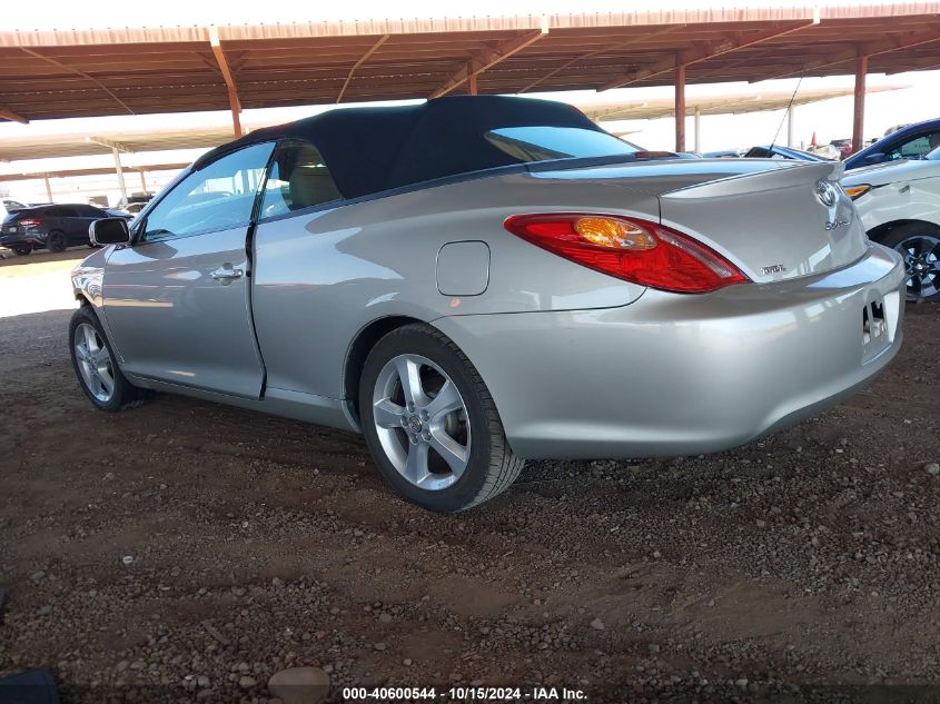 2005 Toyota Camry Solara Sle VIN: 4T1FA38PX5U052886 Lot: 40600544