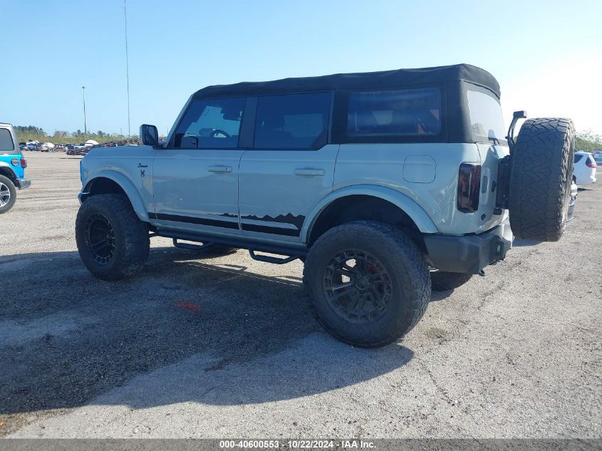 VIN 1FMDE5BH6NLB14721 2022 Ford Bronco, Big Bend no.14