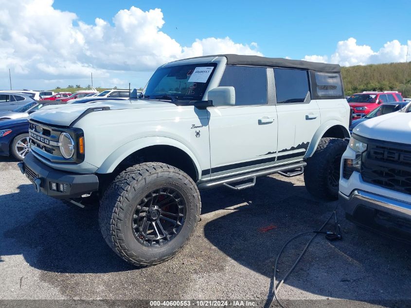 VIN 1FMDE5BH6NLB14721 2022 Ford Bronco, Big Bend no.2