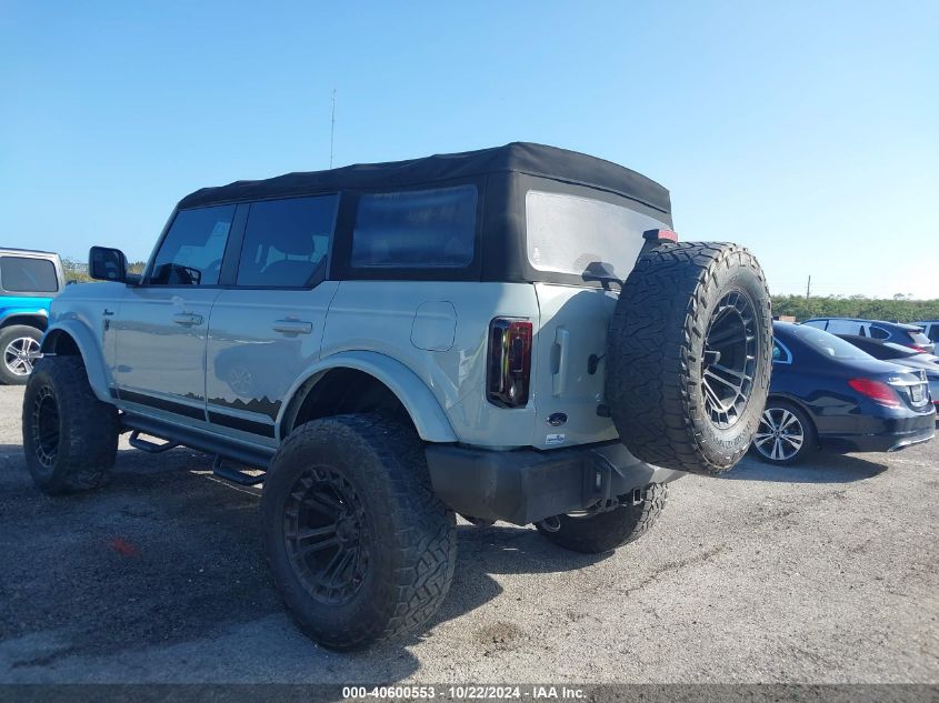 VIN 1FMDE5BH6NLB14721 2022 Ford Bronco, Big Bend no.3