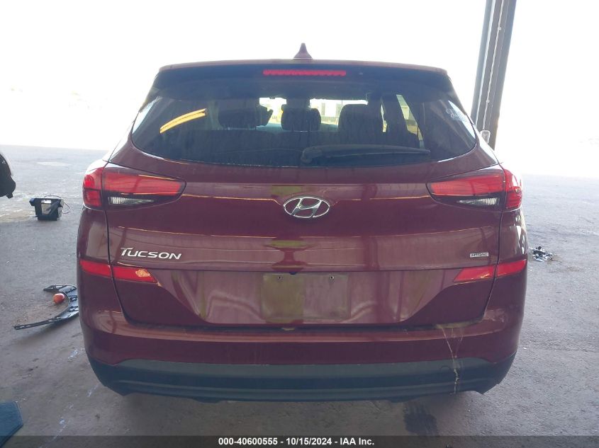 2020 Hyundai Tucson Se VIN: KM8J2CA49LU163353 Lot: 40600555