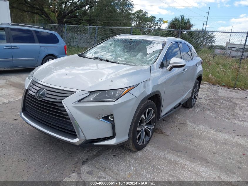 VIN 2T2ZZMCA6JC095109 2018 LEXUS RX 350