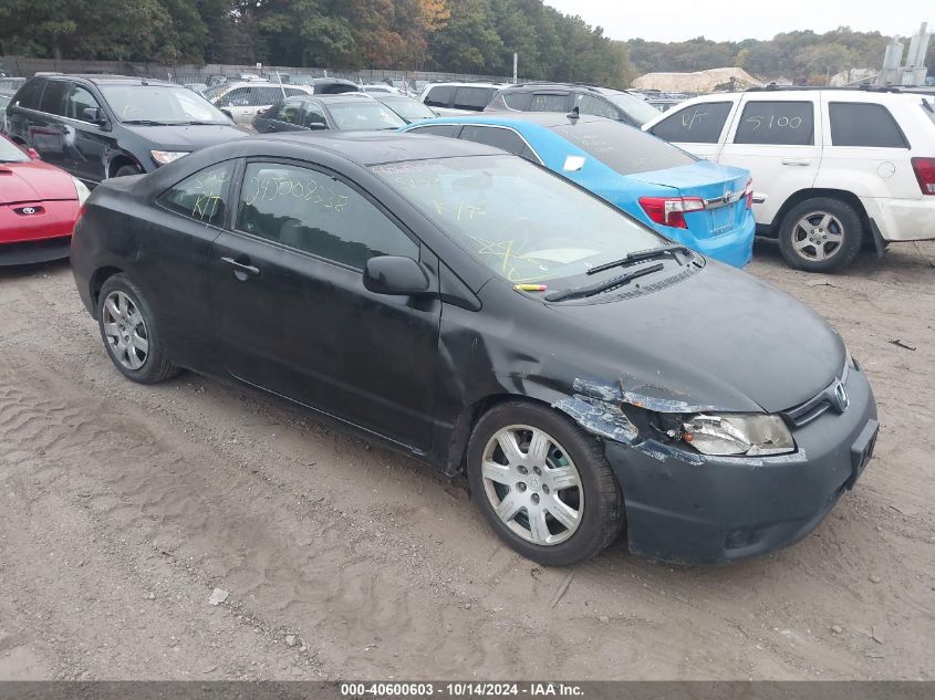 2008 Honda Civic Lx VIN: 2HGFG12638H530503 Lot: 40600603