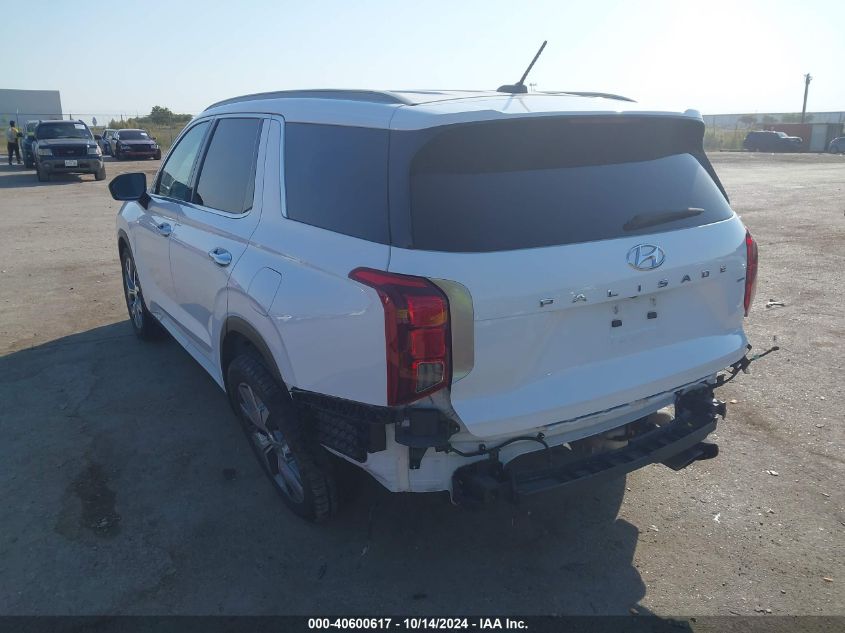 2020 Hyundai Palisade Sel VIN: KM8R3DHE7LU050277 Lot: 40600617