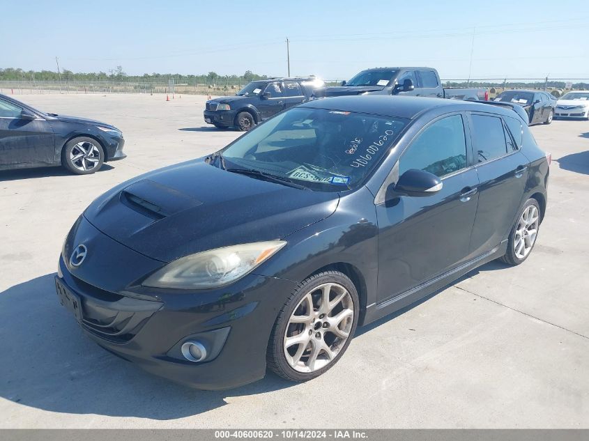2012 Mazda Mazdaspeed3 Touring VIN: JM1BL1L33C1681572 Lot: 40600620
