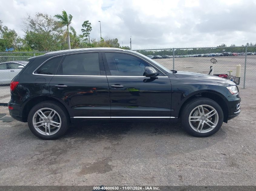 2016 Audi Q5 2.0T Premium VIN: WA1L2AFP3GA053386 Lot: 40600630