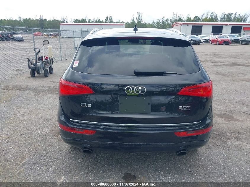 2016 Audi Q5 2.0T Premium VIN: WA1L2AFP3GA053386 Lot: 40600630