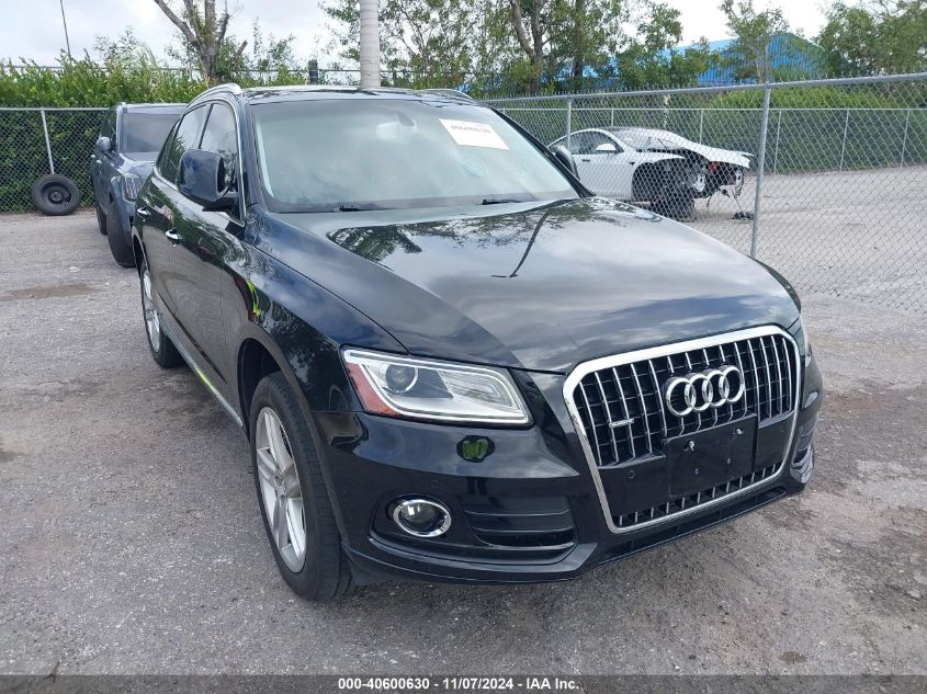 2016 Audi Q5 2.0T Premium VIN: WA1L2AFP3GA053386 Lot: 40600630