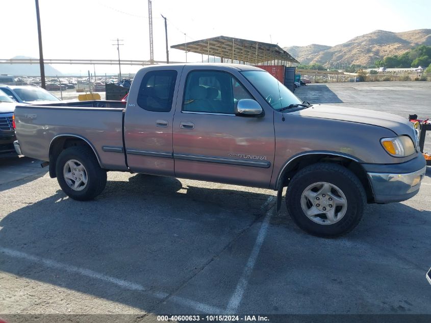 2001 Toyota Tundra Sr5 V8 VIN: 5TBRT34171S152674 Lot: 40600633