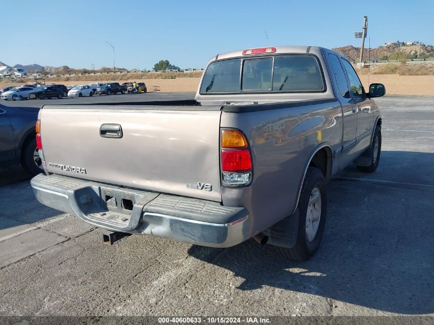 2001 Toyota Tundra Sr5 V8 VIN: 5TBRT34171S152674 Lot: 40600633