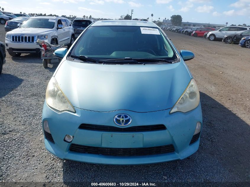 2014 Toyota Prius C Three VIN: JTDKDTB38E1060244 Lot: 40600683