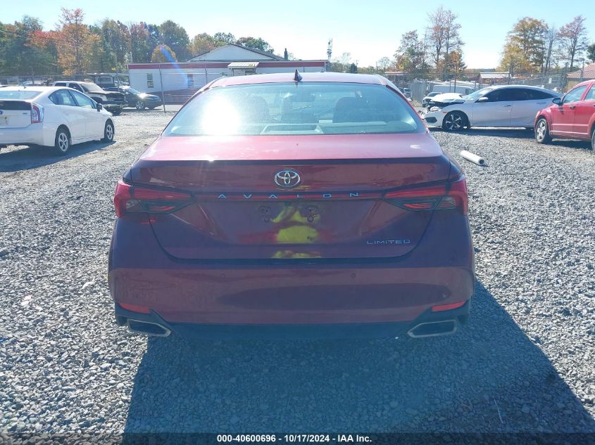 2019 Toyota Avalon Limited VIN: 4T1BZ1FB0KU010029 Lot: 40600696