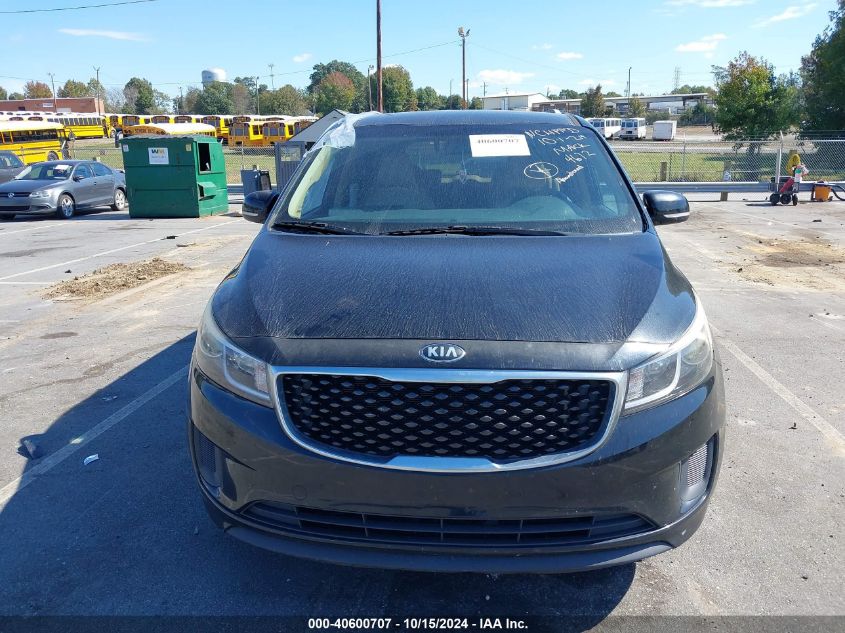 2016 Kia Sedona Lx VIN: KNDMB5C15G6094672 Lot: 40600707