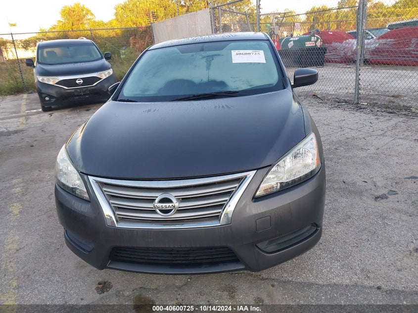 2014 Nissan Sentra Sv VIN: 3N1AB7AP7EY226569 Lot: 40600725