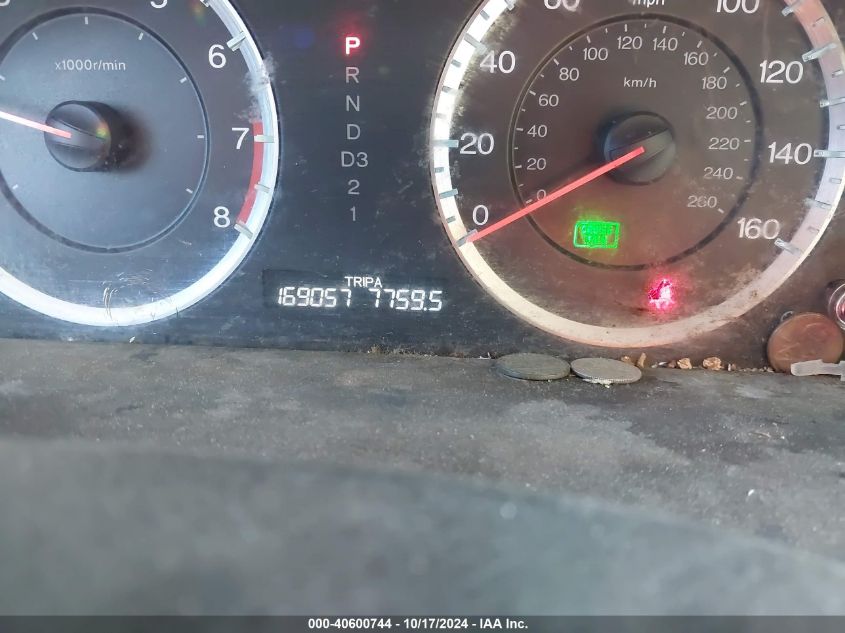 2009 Honda Accord 2.4 Lx-P VIN: 1HGCP26439A023683 Lot: 40600744